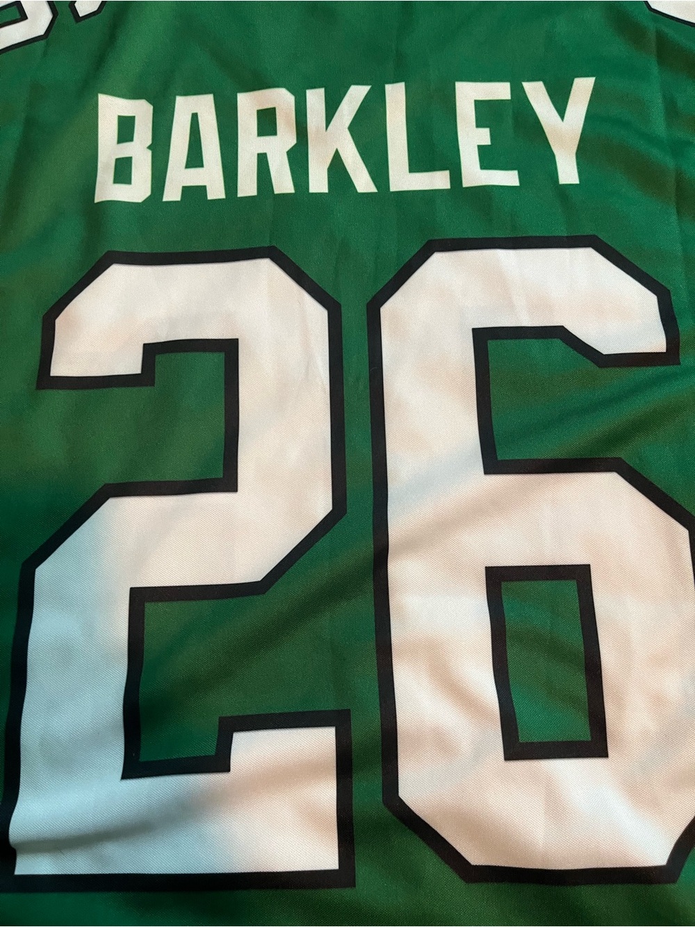 NFL Nike Philadelphia Eagles Kelly Green Saquon Barkley Jersey Men’s Large(48) - Picture 8 of 10